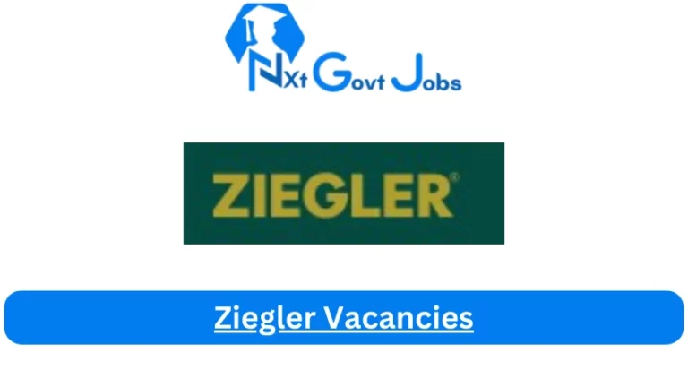 New Ziegler Vacancies 2024 @www.zieglergroup.com Career Portal