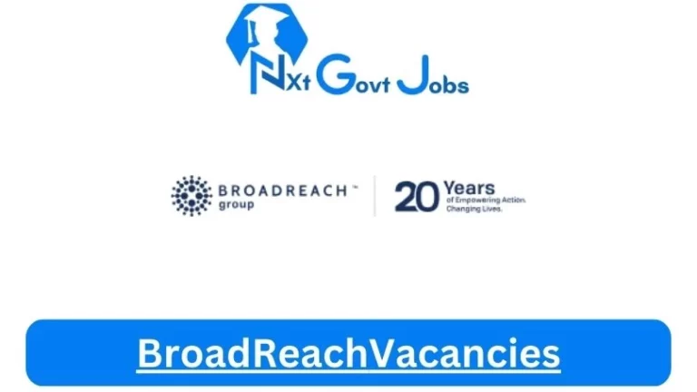 BroadReach Data Capturer Vacancies 2024 Apply Online @www.broadreachcorporation.com