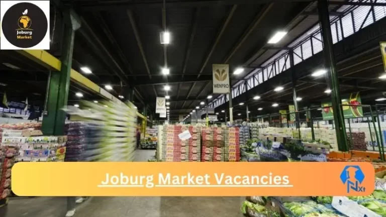 3x New Joburg Market Vacancies 2024 @www.joburgmarket.co.za Careers Portal