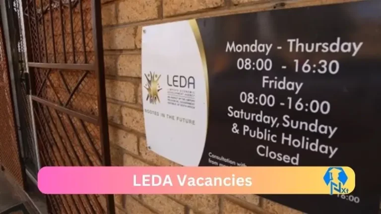 New LEDA Vacancies 2024 @www.lieda.co.za Careers Portal