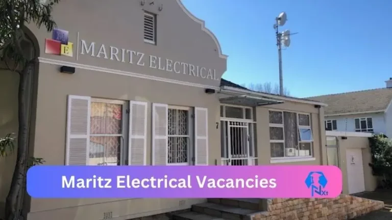 New Maritz Electrical Vacancies 2024 @www.maritzelectrical.co.za Career Portal