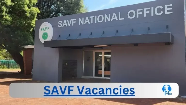 1X New SAVF Vacancies 2024 @www.savf.co.za Career Portal