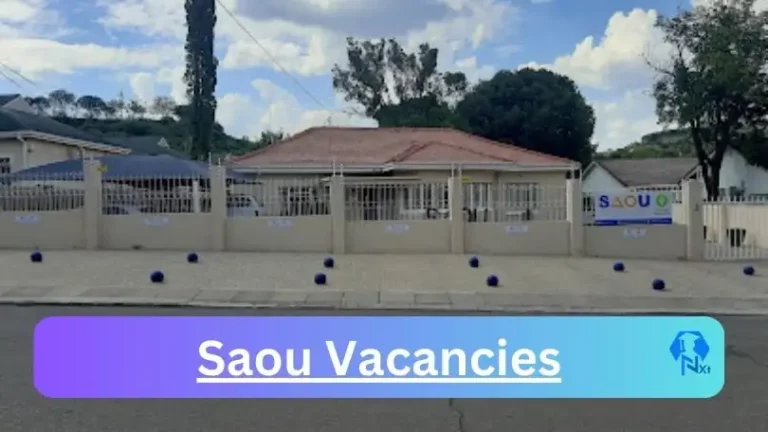 9X New Saou Vacancies 2024 @www.saou.co.za Career Portal