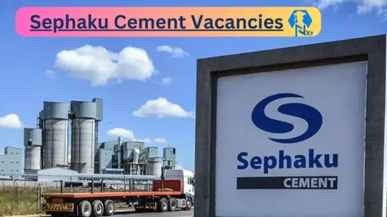 New X1 Sephaku Cement Vacancies 2024 | Apply Now @sephakucement.co.za for Admin Clerk, Sales Team Leader Jobs