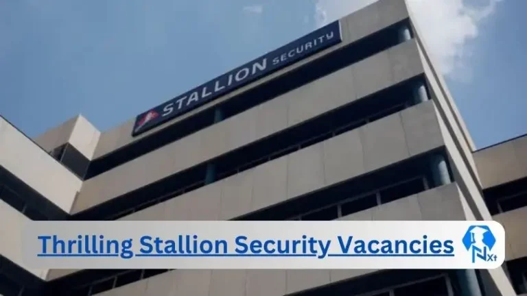New Stallion Security Vacancies 2024 @stallion.co.za Career Portal
