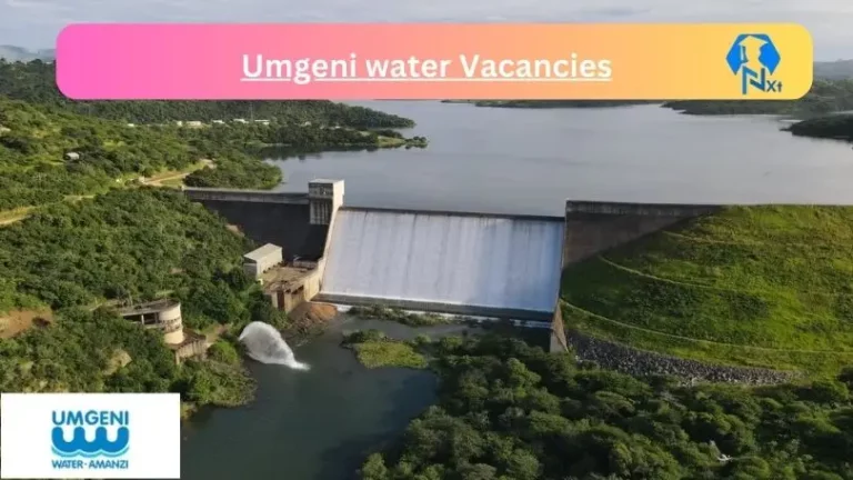 New Umgeni water Vacancies 2024 @www.umgeni.co.za Career Portal