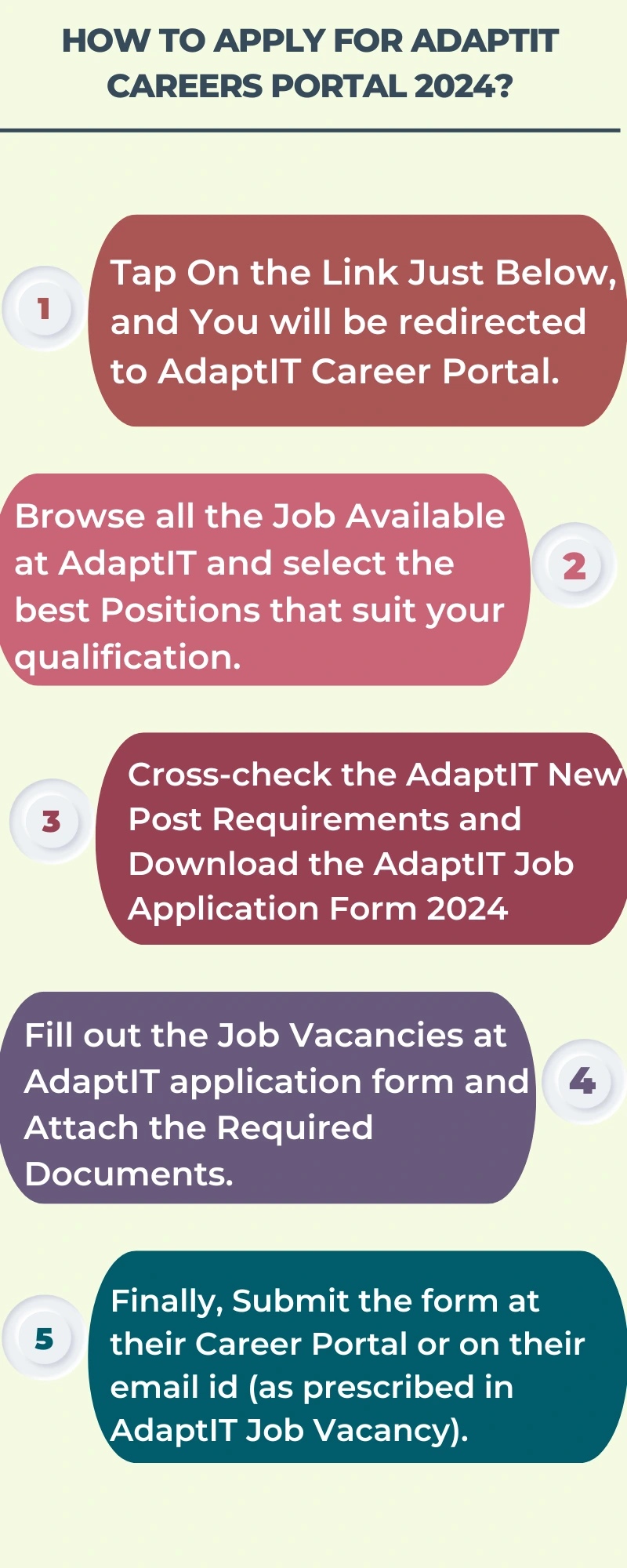 How To Apply for AdaptIT Careers Portal 2024?