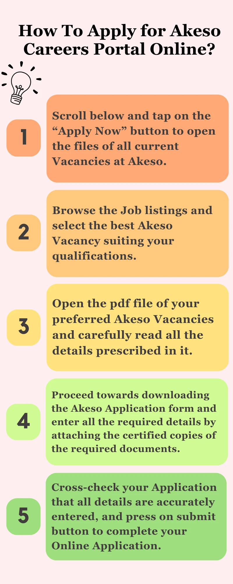 How To Apply for Akeso Careers Portal Online?