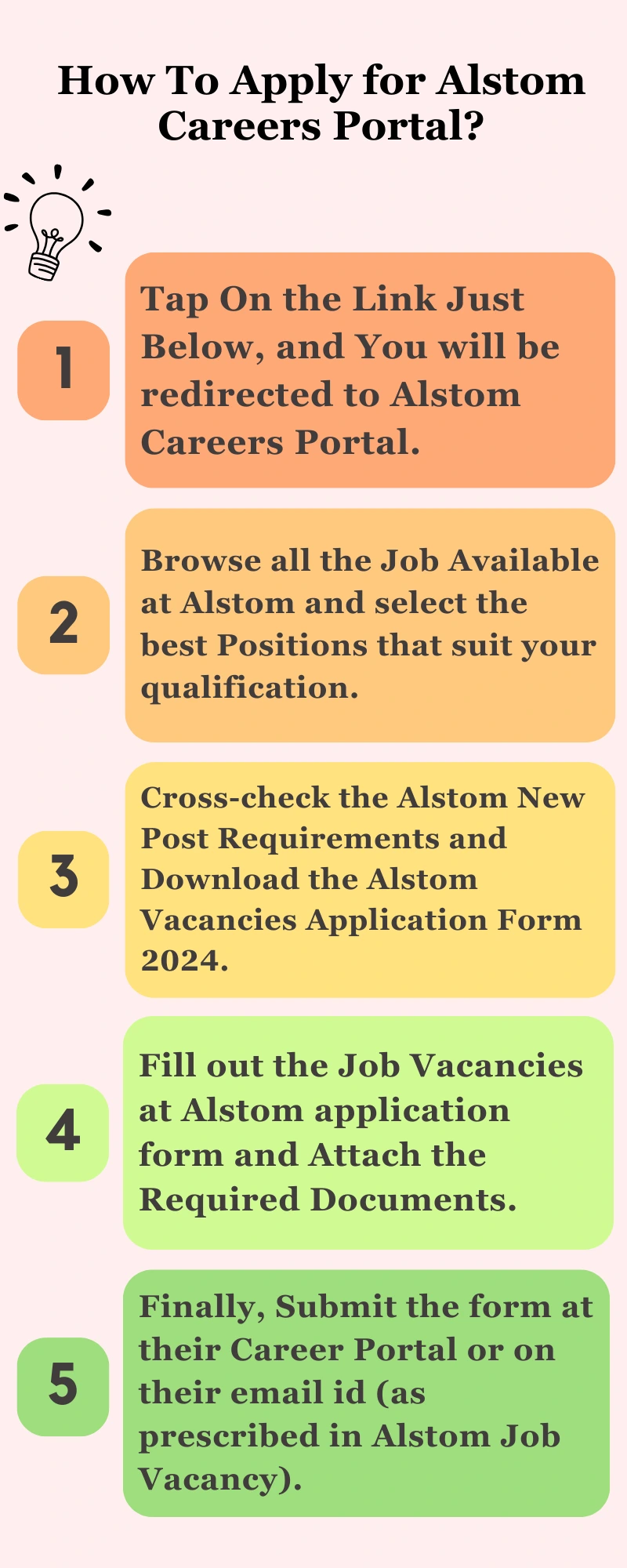 How To Apply for Alstom Careers Portal?