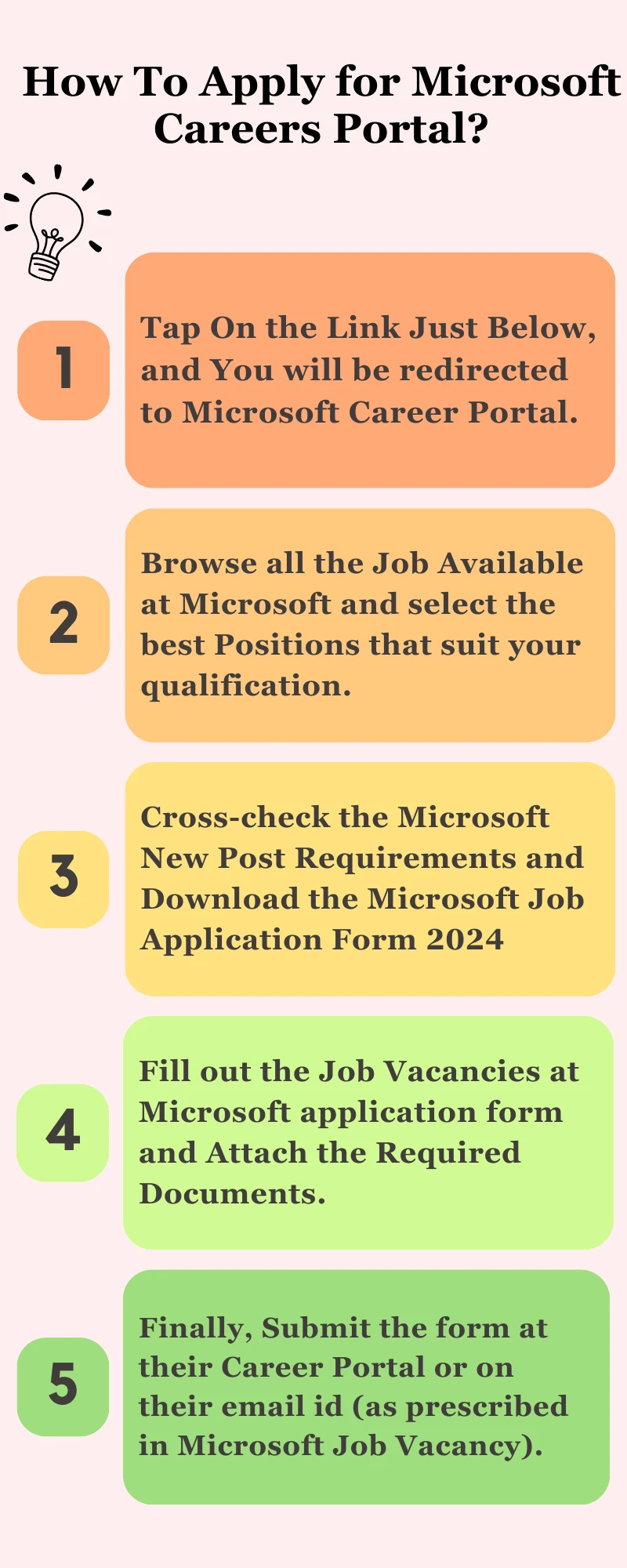 How To Apply for Microsoft Careers Portal?