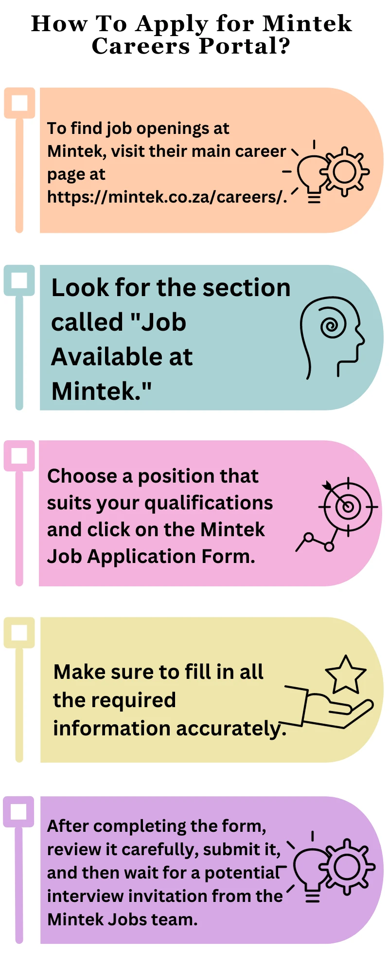 How To Apply for Mintek Careers Portal?