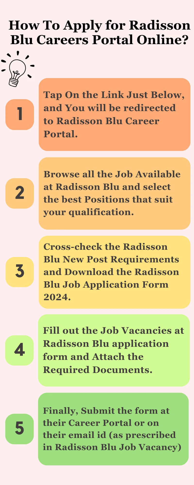 How To Apply for Radisson Blu Careers Portal Online?